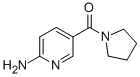 (6-Aminopyridin-3-yl)(pyrrolidin-1-yl)methanone Structure,218631-50-6Structure