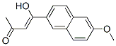 3-Buten-2-one, 4-hydroxy-4-(6-methoxy-2-naphthalenyl)-, (3z)- Structure,218768-11-7Structure