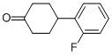 4-(2-Fluorophenyl)cyclohexanone Structure,218776-92-2Structure