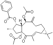 Diacetyl benzoyl lathyrol Structure,218916-52-0Structure