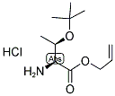 O-(1,1-dimethylethyl)-l-threonine 2-propenyl ester hydrochloride Structure,218938-63-7Structure