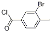 3-Bromo-4-methyl benzoyl chloride Structure,21900-33-4Structure