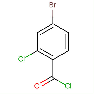 2-Chloro-4-bromobenzoyl chloride Structure,21900-55-0Structure