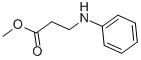 3-Phenylamino-propionic acid methyl ester Structure,21911-84-2Structure