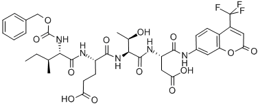 Z-Ile-Glu-Thr-Asp-AFC Structure,219138-02-0Structure