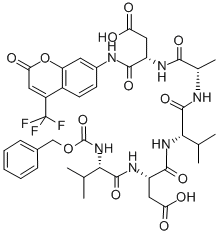 Z-Val-Asp-Ala-Asp-AFC Structure,219138-08-6Structure