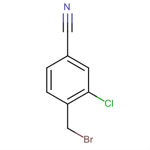 4-(Bromomethyl)-3-chlorobenzonitrile Structure,21924-83-4Structure