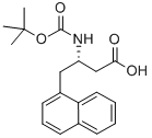 Boc-(s)-3-amino-4-(1-naphthyl)-butyric acid Structure,219297-09-3Structure