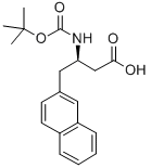 (R)-3-(Boc-amino)-4-(2-naphthyl)butyric acid Structure,219297-10-6Structure