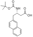 (S)-3-(Boc-amino)-4-(2-naphthyl)butyric acid Structure,219297-11-7Structure