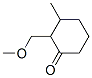 2-Methoxymethyl-3-methylcyclohexan-1-one Structure,219312-93-3Structure