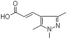 3-(1,3,5-Trimethyl-1h-pyrazol-4-yl)-acrylic acid Structure,21937-88-2Structure