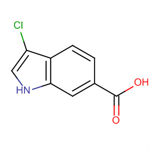 3-Chloro-1h-indole-6-carboxylic acid Structure,219508-17-5Structure