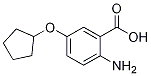 2-Amino-5-(cyclopentyloxy)benzoic acid Structure,219527-53-4Structure