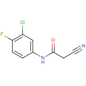 N-(3-chloro-4-fluorophenyl)-2-cyanoacetamide Structure,219529-31-4Structure