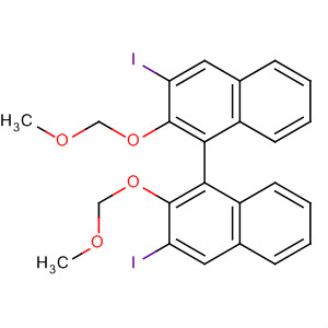 (S)-3,3-diiodo-2,2-bis(methoxymethoxy)-1,1-binaphthyl Structure,219583-87-6Structure