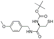 (R)-tert-butyl 3-mercapto-1-(4-methoxybenzylamino)-1-oxopropan-2-ylcarbamate Structure,219626-96-7Structure