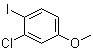 2-Chloro-1-iodo-4-methoxy-benzene Structure,219735-98-5Structure