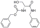 (R)-benzyl(1-(benzylamino)-3-hydroxy-1-oxopropan-2-yl)carbamate Structure,219835-31-1Structure