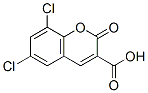 6,8-Dichloro-2-oxo-2H-chromene-3-carboxylic acid Structure,2199-86-2Structure