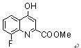 Methyl 8-fluoro-4-oxo-1,4-dihydroquinoline-2-carboxylate Structure,219949-89-0Structure