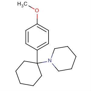 1-[1-(4-Methoxyphenyl)cyclohexyl]piperidine Structure,2201-35-6Structure