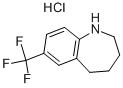 7-Trifluoromethyl-2,3,4,5-tetrahydro-1h-benzo[b]azepinehydrochloride Structure,220107-24-4Structure