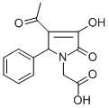 (3-Acetyl-4-hydroxy-5-oxo-2-phenyl-2,5-dihydro-pyrrol-1-yl)-acetic acid Structure,220128-11-0Structure