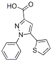 1-Phenyl-5-(2-thienyl)-1H-pyrazole-3-carboxylic acid Structure,220192-02-9Structure