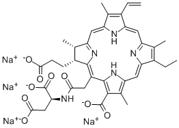 Talaporfin sodium Structure,220201-34-3Structure