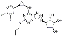 Deshydroxyethoxy ticagrelor Structure,220347-05-7Structure