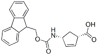 (-)-(1S,4r)-n-fmoc-4-aminocyclopent-2-enecarboxylic acid Structure,220497-65-4Structure