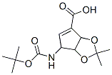 (1R,3S,4R,6S)-N-Boc-6-amino-2,2-dimethyl-tetrahydrocyclopenta[1.3]dioxole-4-carboxylic acid Structure,220497-94-9Structure