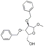 ((2R,3s,4r)-3,4-bis(benzyloxy)-5-methoxytetrahydrofuran-2-yl)methanol Structure,220509-10-4Structure