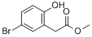 Methyl 2-(5-bromo-2-hydroxyphenyl) acetate Structure,220801-66-1Structure