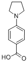 4-(1-Pyrrolidinyl)benzoic acid Structure,22090-27-3Structure