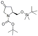 (2S)-2-[[tert-butyldimethylsilyloxy]methyl]-4-oxo-1-pyrrolidinecarboxylic acid tert-butyl ester Structure,220993-22-6Structure