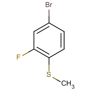 4-Bromo-2-fluorothioanisole Structure,221030-79-1Structure