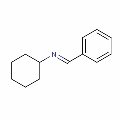 Cyclohexanamine,n-(phenylmethylene)- Structure,2211-66-7Structure