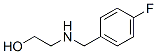 2-((4--Fluorobenzylamino)-ethanol Structure,22116-33-2Structure