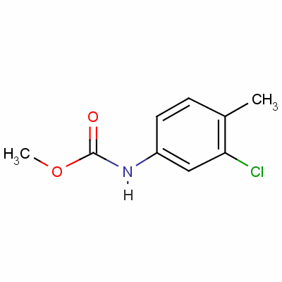 Methyl 3-chloro-4-methylcarbanilate Structure,22133-20-6Structure