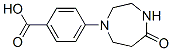 4-(5-Oxo-[1,4]diazepan-1-yl)benzoic acid Structure,221360-86-7Structure