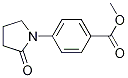 Methyl4-(2-oxopyrrolidin-1-yl)benzoate Structure,221381-89-1Structure