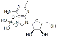 2-Methylthioadenosine 5-monophosphate Structure,22140-20-1Structure