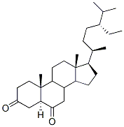 Stigmastane-3,6-dione Structure,22149-69-5Structure