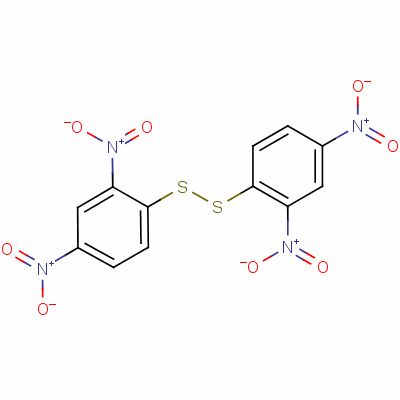 1-(2,4-Dinitrophenyl)disulfanyl-2,4-dinitrobenzene Structure,2217-55-2Structure