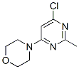 4-(6-Chloro-2-methylpyrimidin-4-yl)morpholine Structure,22177-99-7Structure