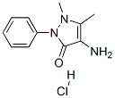 4-Aminoantipyrine hydrochloride Structure,22198-72-7Structure