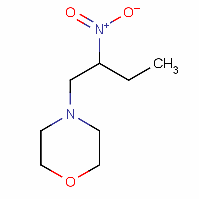 Morpholine, 4-(2-nitrobutyl)- Structure,2224-44-4Structure