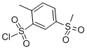 2-Methyl-5-(methylsulfonyl)benzene-1-sulfonyl chloride Structure,2224-67-1Structure